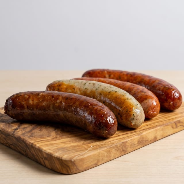 Exotic Sausage Sampler.