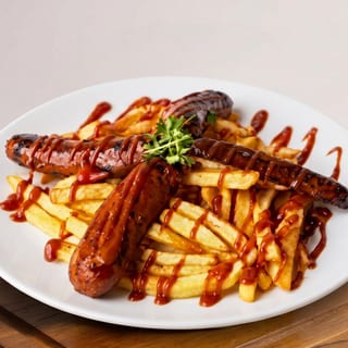 Currywurst Plate