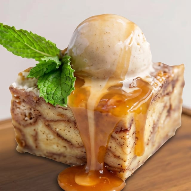 Croissant Bread Pudding.