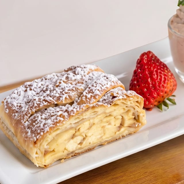 Cream Cheese Strudel.