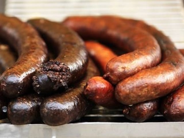 Vegan Sausage Plate.